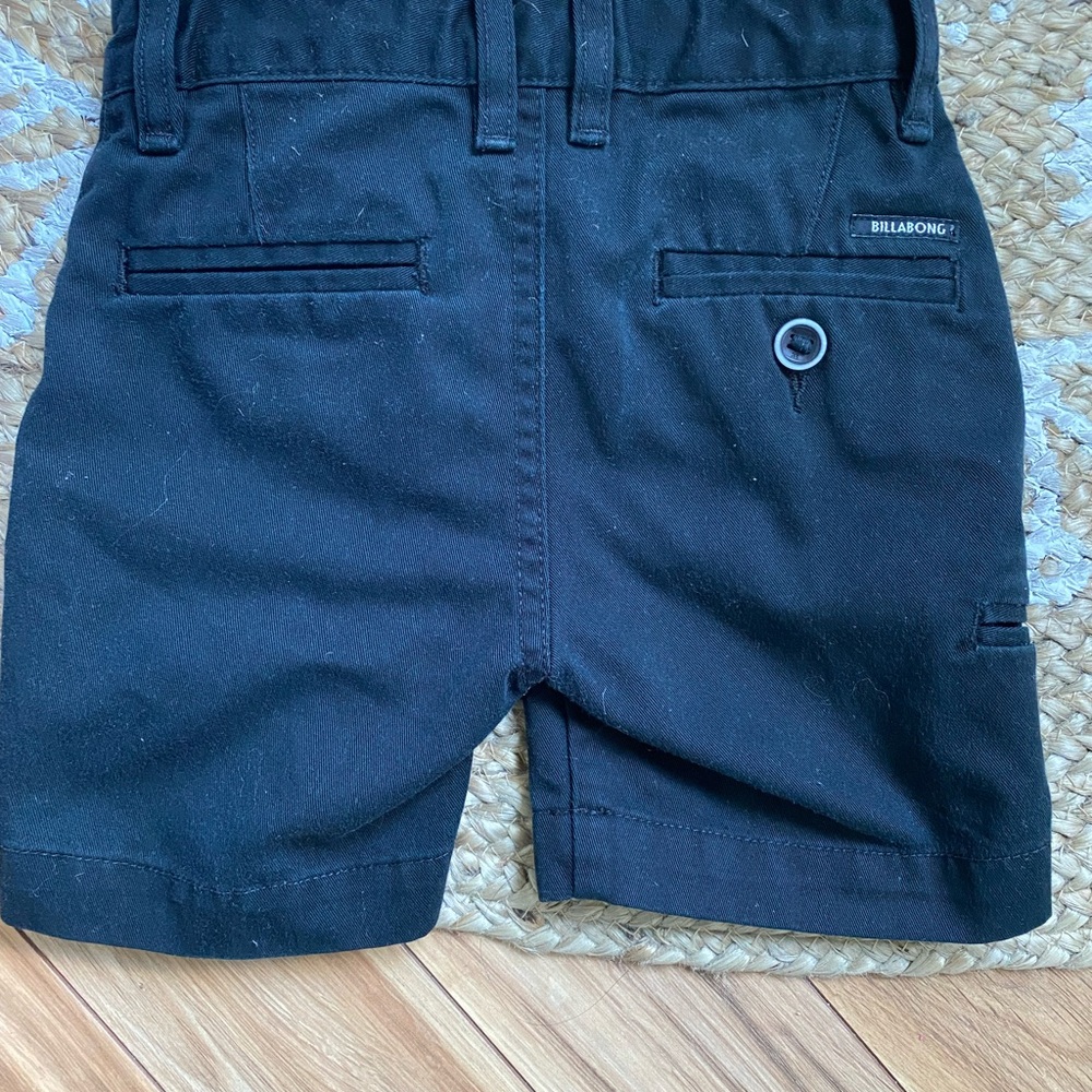 Billabong Kids Black Shorts - Picture 3 of 3